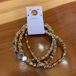 Gold Loft bracelet set